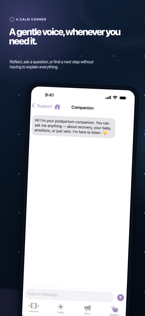 Vilia companion chat